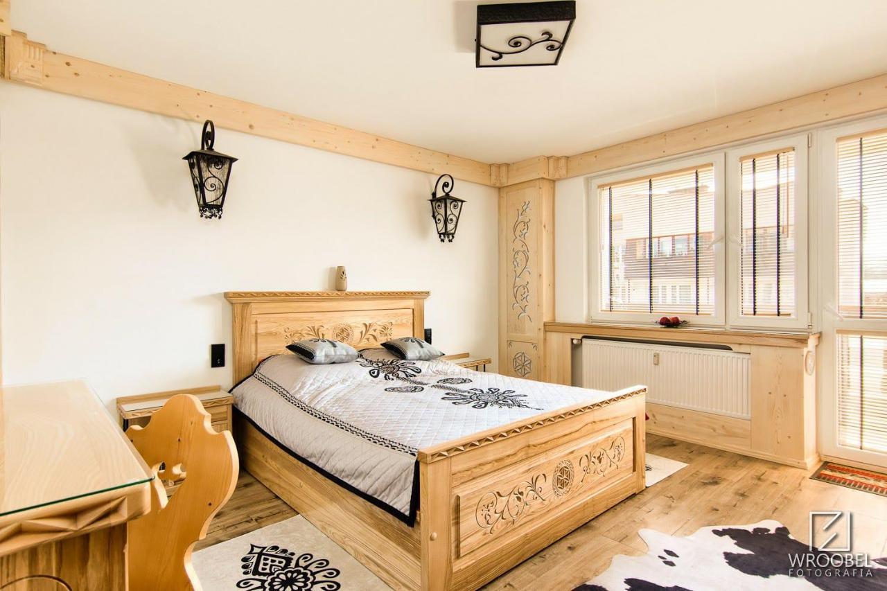 Apartament Zakopane Utrzymany W Stylu Goralskiej Chaty المظهر الخارجي الصورة
